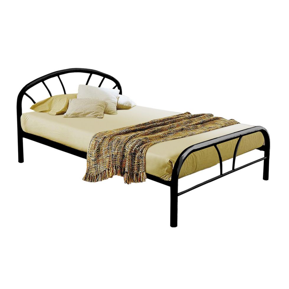 HOME SUITE MIMOSA BED BLACK  54X75