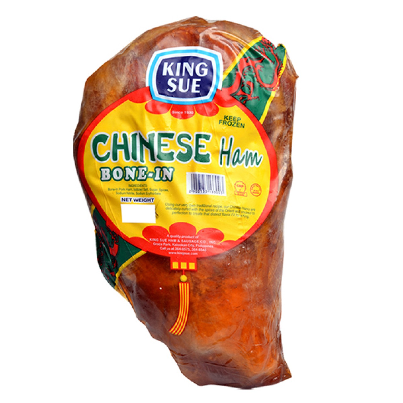 CHINESE HAM (Bone-In) Boiled