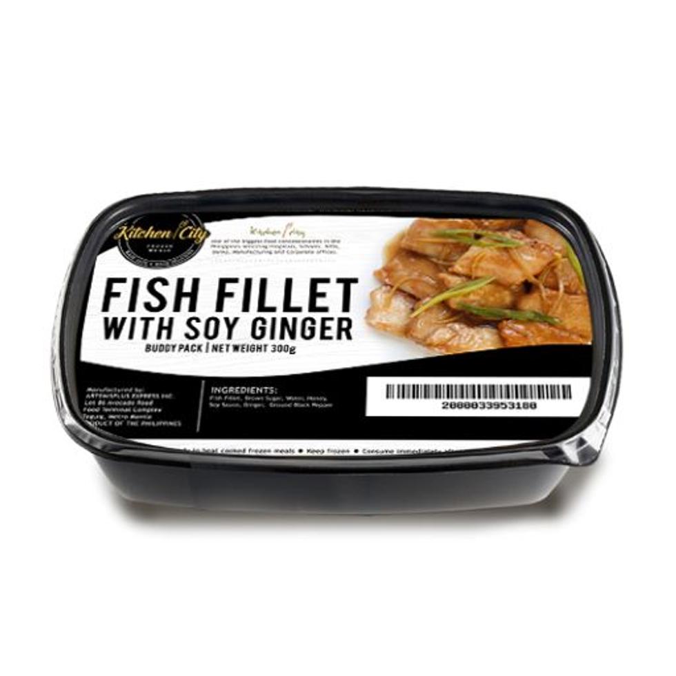 KITCHEN CITY FISH FILLET WITH SOY GINGER  300G