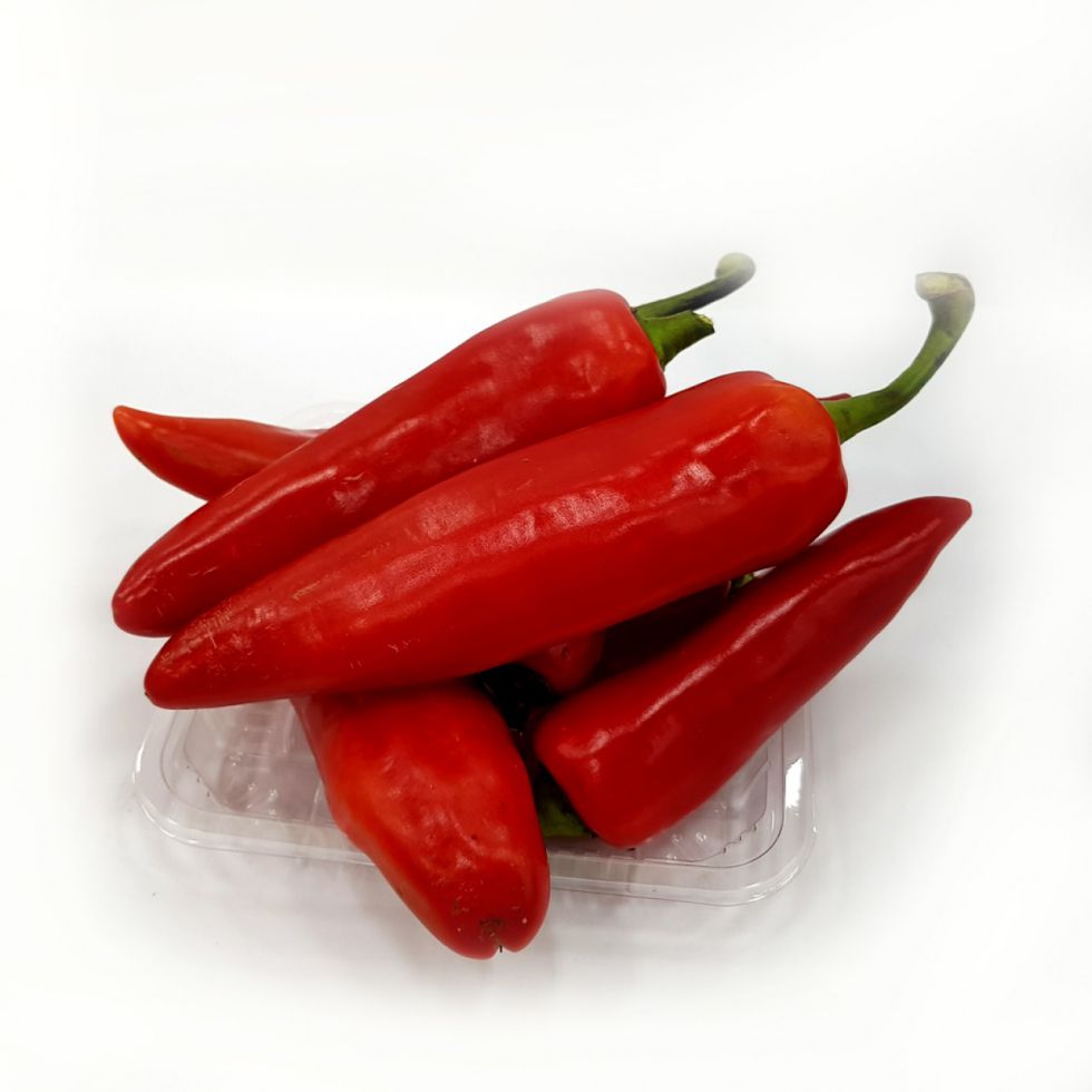 FRESH PRODUCE FRESH BELL PEPPER RED, CUT INTO 2-INCH STRIPS  @250G