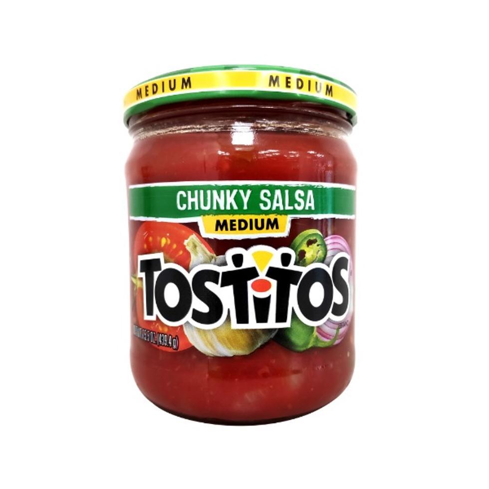 TOSTITOS CHUNKY SALSA MEDIUM  15.5OZ