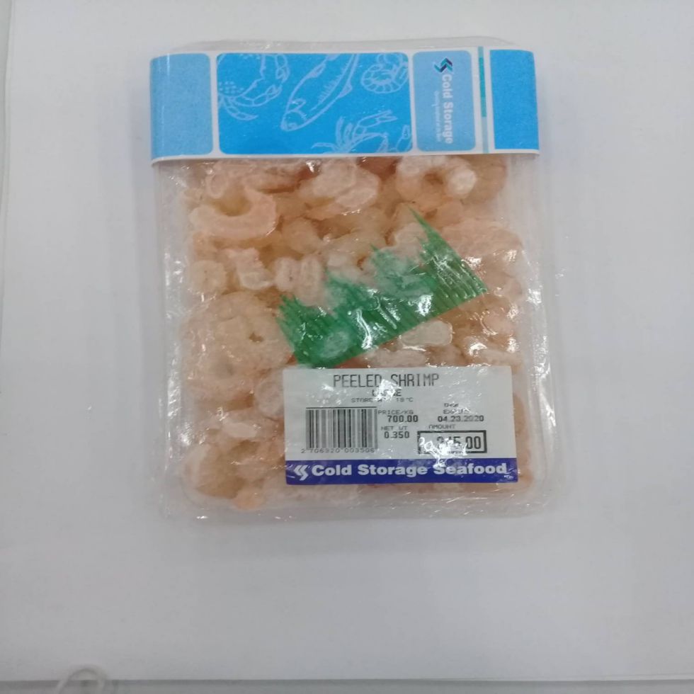 COLD STORAGE PEELED SHRIMP 500G LARGE  