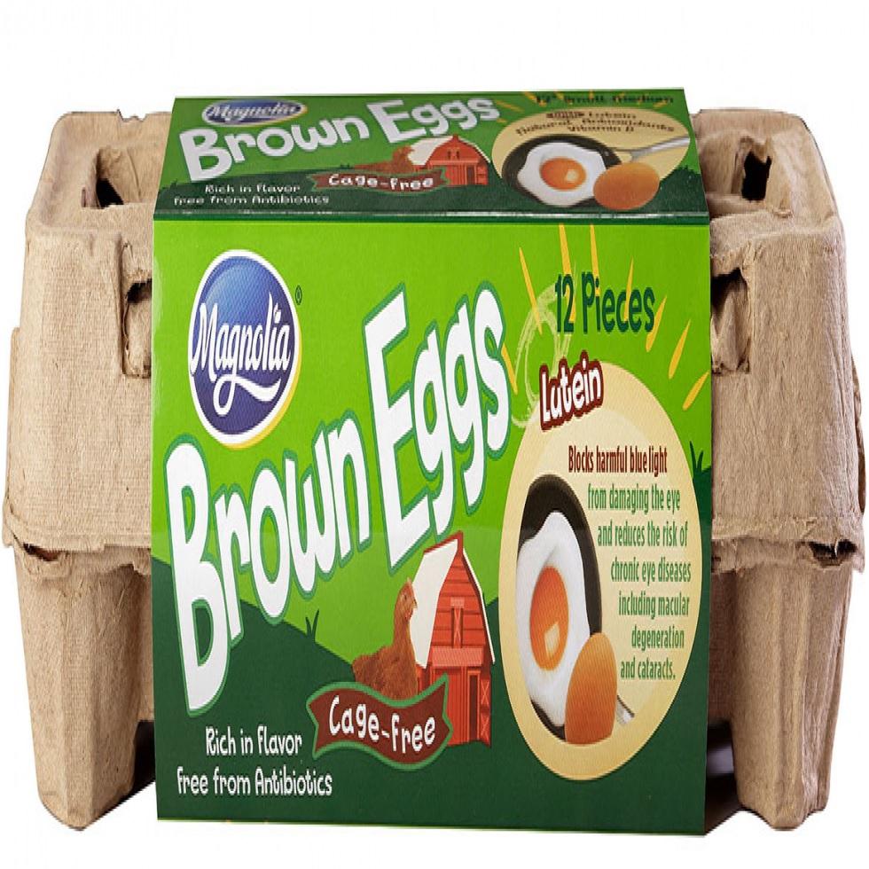 MAGNOLIA EGGS BROWN EGGS 12S PACK  