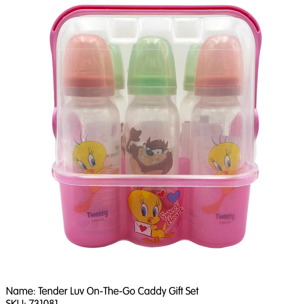 LOONEY TUNES LUV ON-THE-GO CADDY GIFT SET  