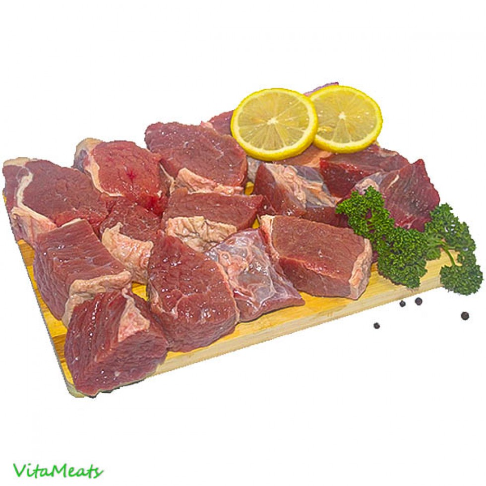 FRESH PRODUCE VITAMEATS BEEF CUBES OR  @250G