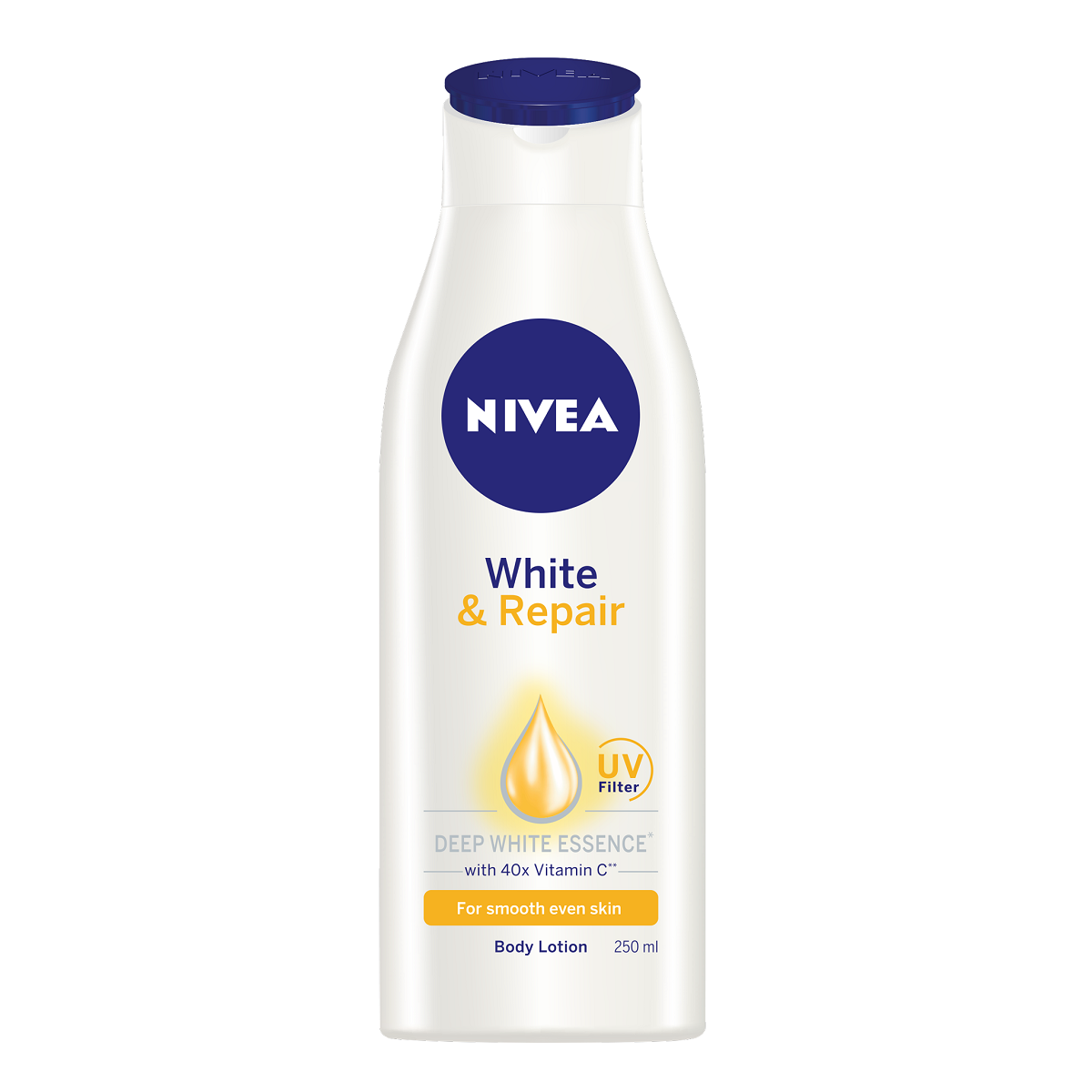 NIVEA BODY LOTION UV FILTER DEEP WHITE ESSENCE WHITE & REPAIR 250ML