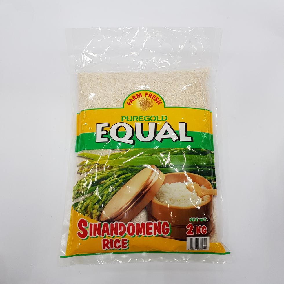 EQUAL RICE (DRY) SINANDOMENG RICE 2KG  