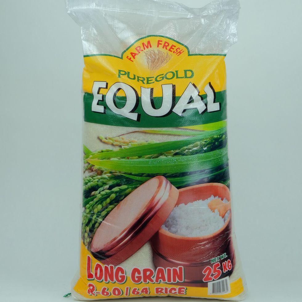 EQUAL LONG GRAIN RICE  25KG