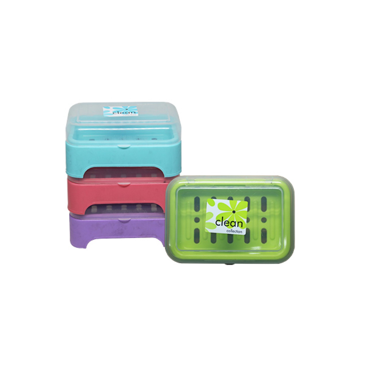  SINGLE SOAP TRAY 1216C (ASSORTED COLOR)  