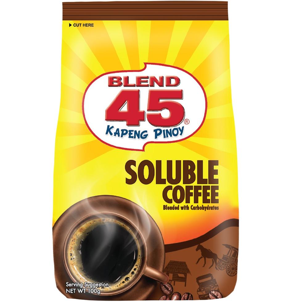 BLEND 45 BLEND SOLUBLE COFFEE  100G