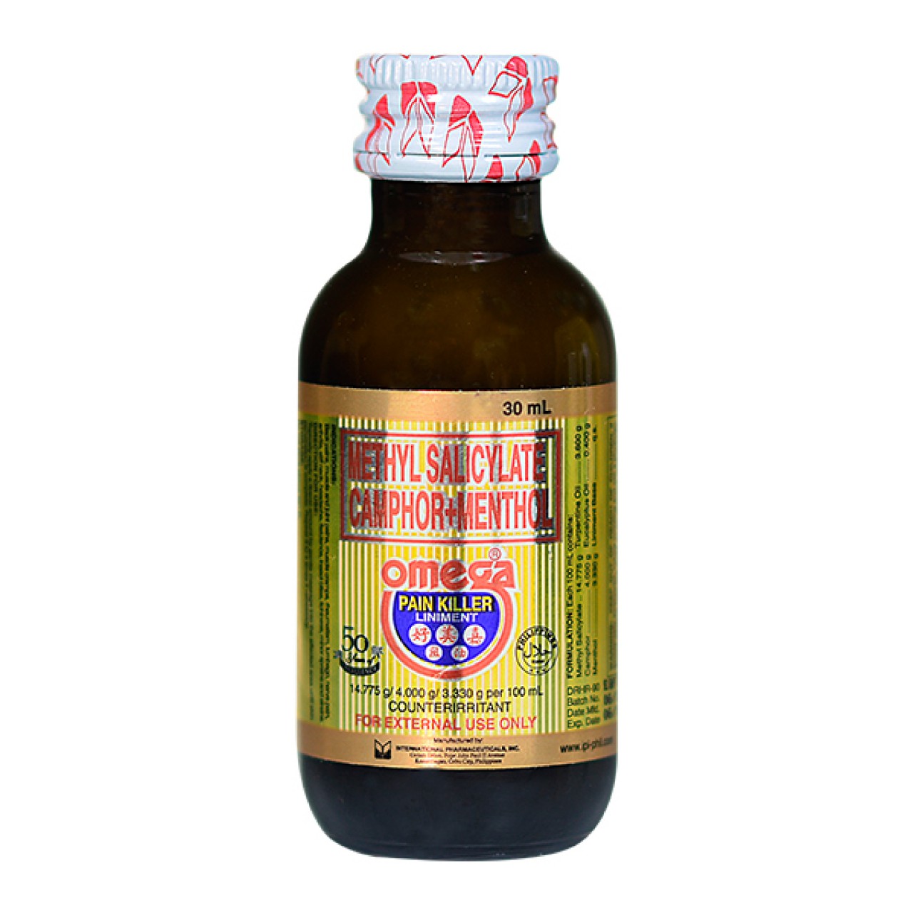 omega pain killer liniment counterirritant 30ml