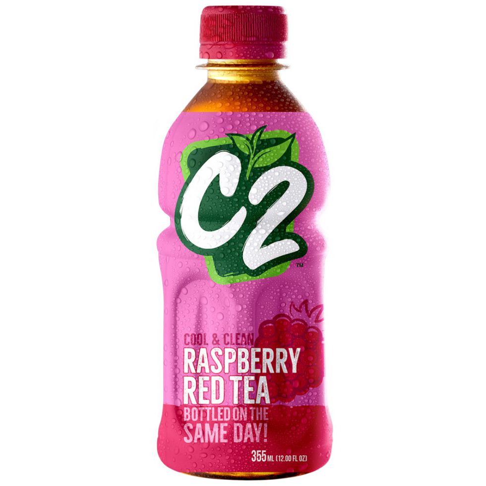C2 RED TEA RASPBERRY  355ML    