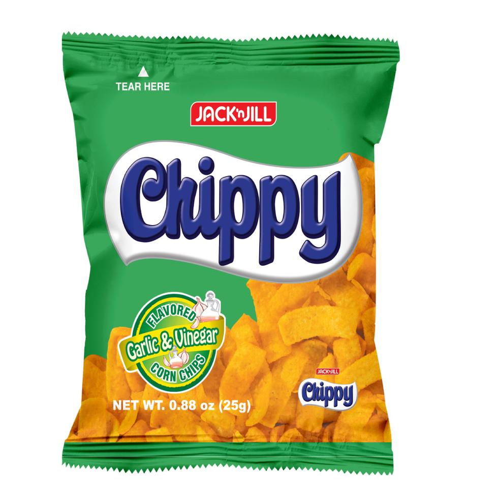 JNJ CHIPPY GARLIC & VINEGAR27G