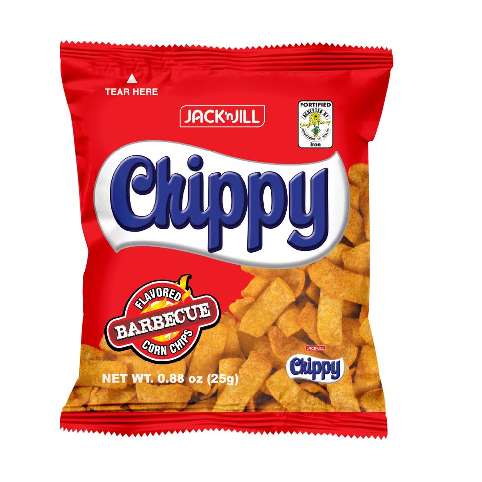 JACK N JILL CHIPPY  BARBECUE CORN CHIPS 25G