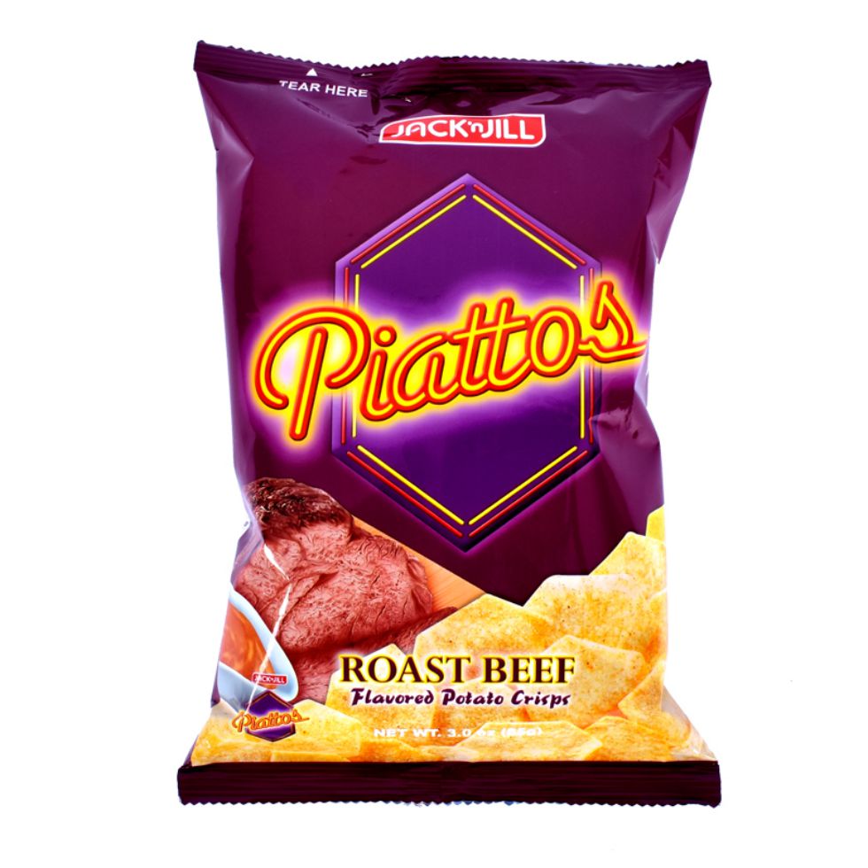 JACK N JILL PIATTOS  ROASTED BEEF 85G