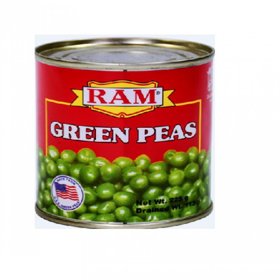 RAM GREEN PEAS 225G