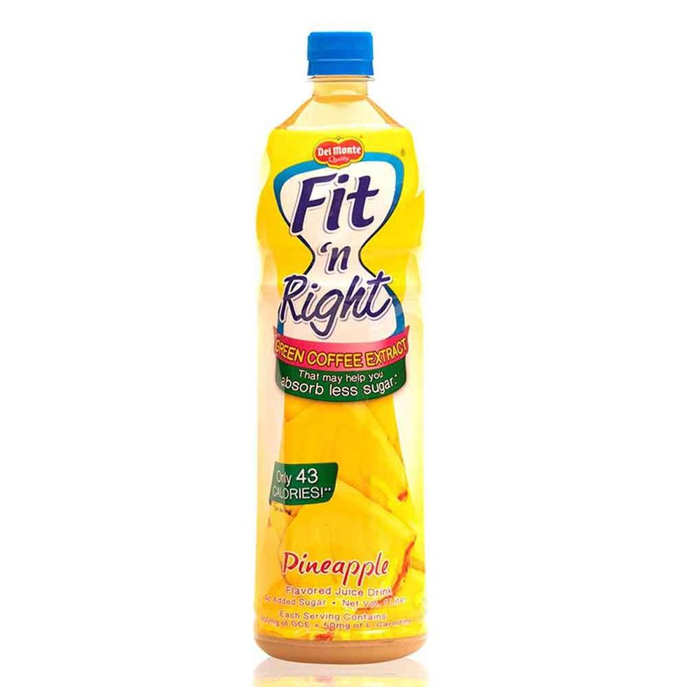 DEL MONTE FIT 'N RIGHT GREEN COFFEE EXTRACT PINEAPPLE 1L