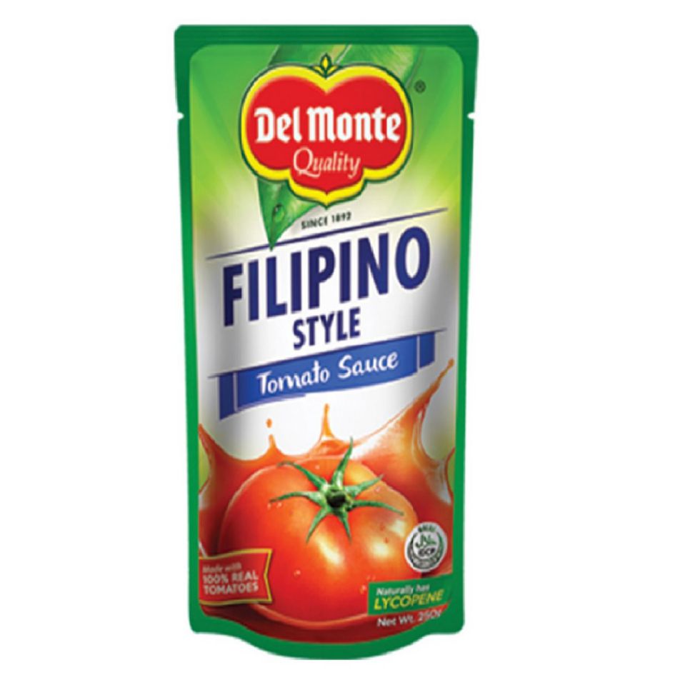 DEL MONTE TOMATO SAUCE FILIPINO STYLE 250G  