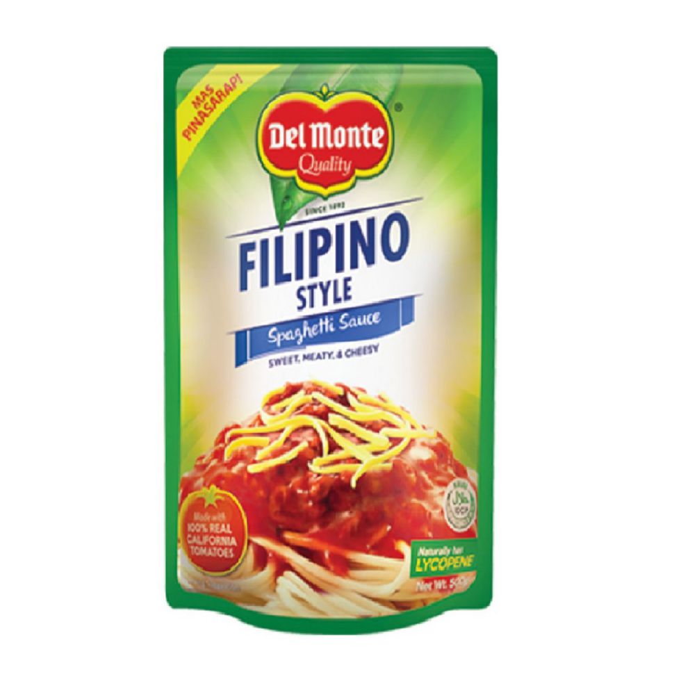 DEL MONTE SPAGHETTI SAUCE FILIPINO STYLE 500G  