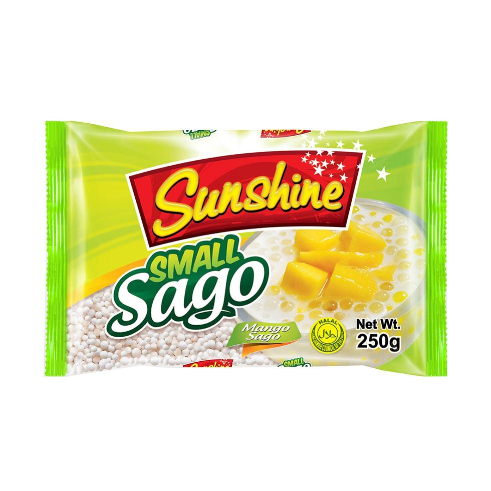 SUNSHINE SMALL SAGO 250G, COOKED (OPTIONAL)  
