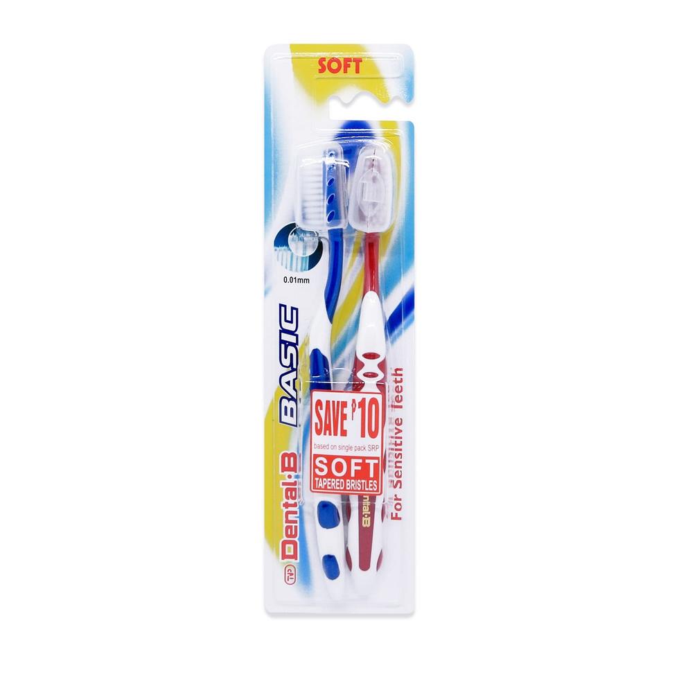 DENTAL B BASIC TOOTH BRUSH AD SOFT SAVE 10.00 SOFT 1PC