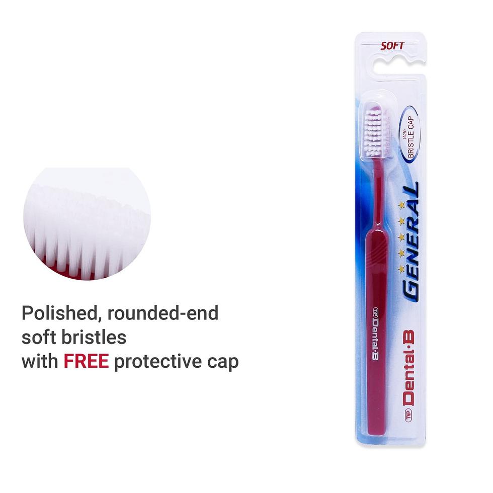 DENTAL B TOOTHBRUSH GENERAL SOFT  1PC
