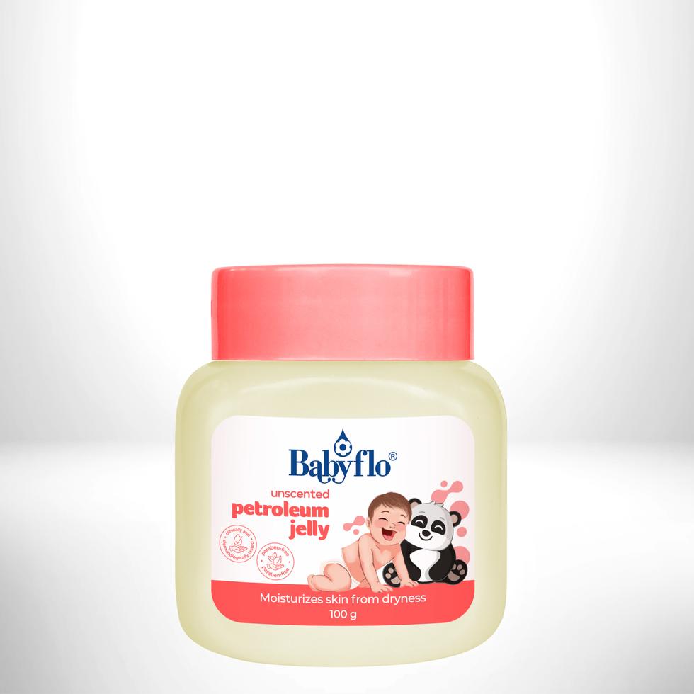 BABYFLO PETROLEUM JELLY UNSCENTED  100G