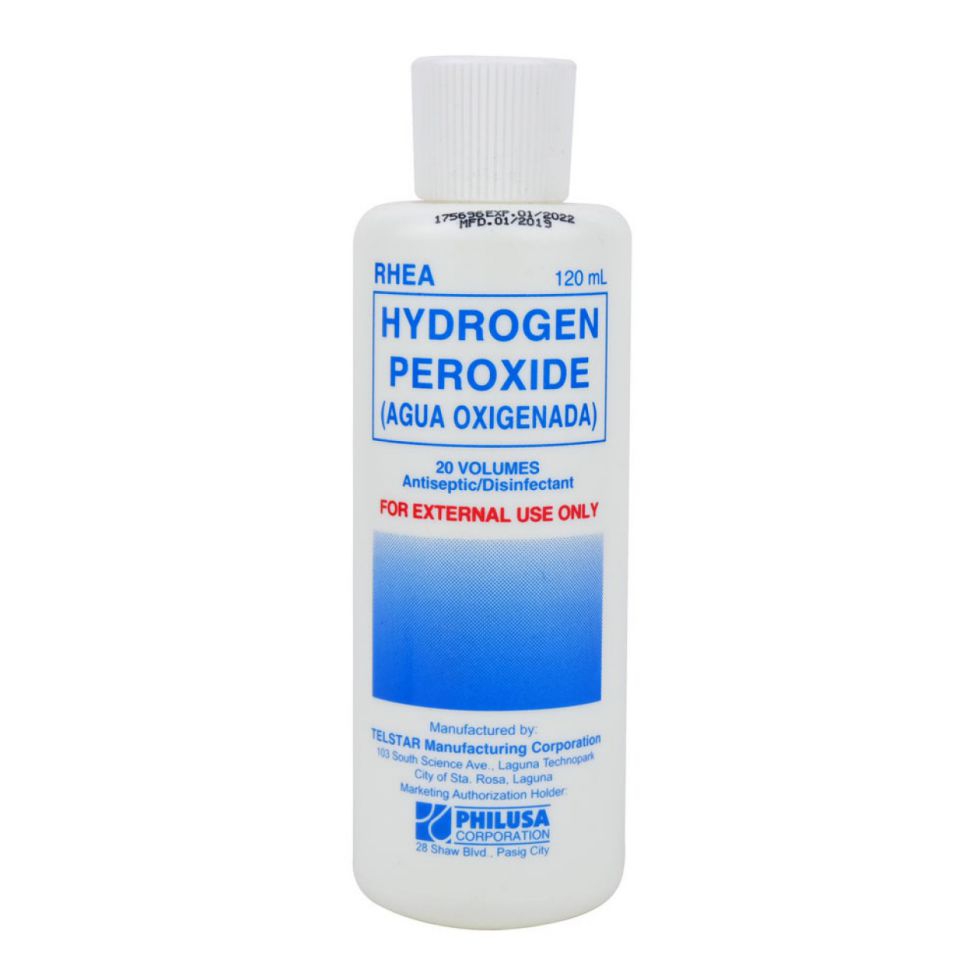 RHEA HYDROGEN PEROXIDE (AGUA OXIGENADA) 20 VOLUMES  120ML