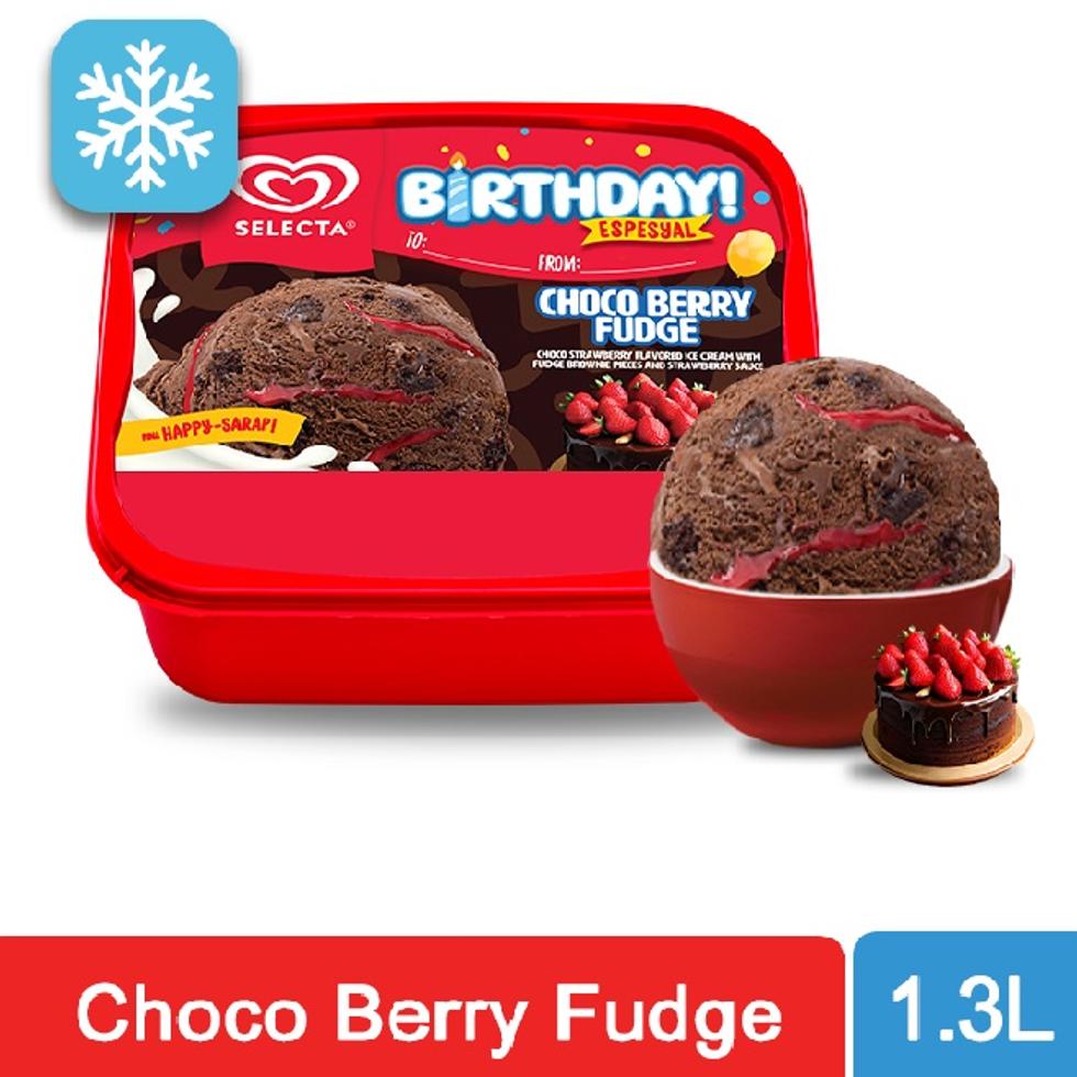 SELECTA SUPREME ICE CREAM  CHOCO BERRY FUDGE 1.3L