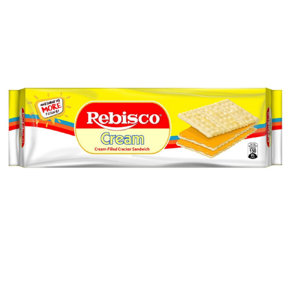REBISCO SANDWICH CREAM FILLED CRACKER  32GX10S