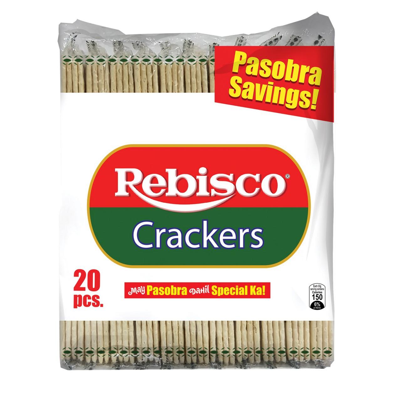 REBISCO CRACKERS PLAIN  20S