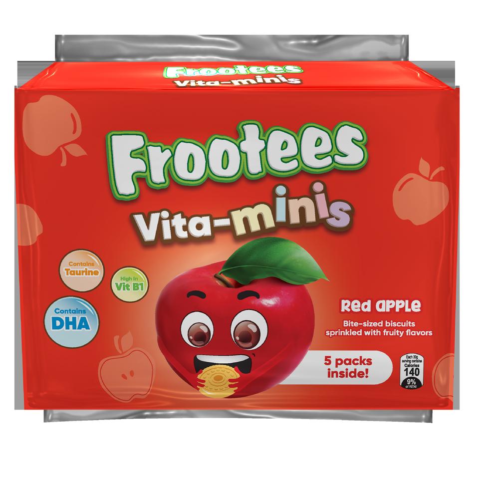 FROOTEES VITA-MINIS  RED APPLE  30GX5S