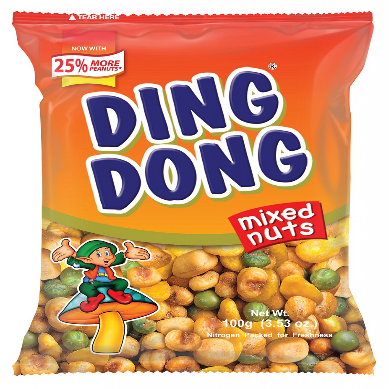 JBC DING DONG MIXED NUTS  100G