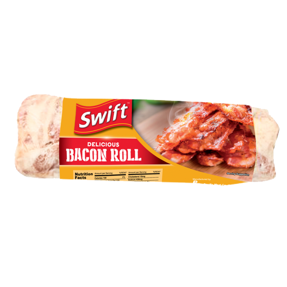 SWIFT DELICIOUS BACON ROLL  250G