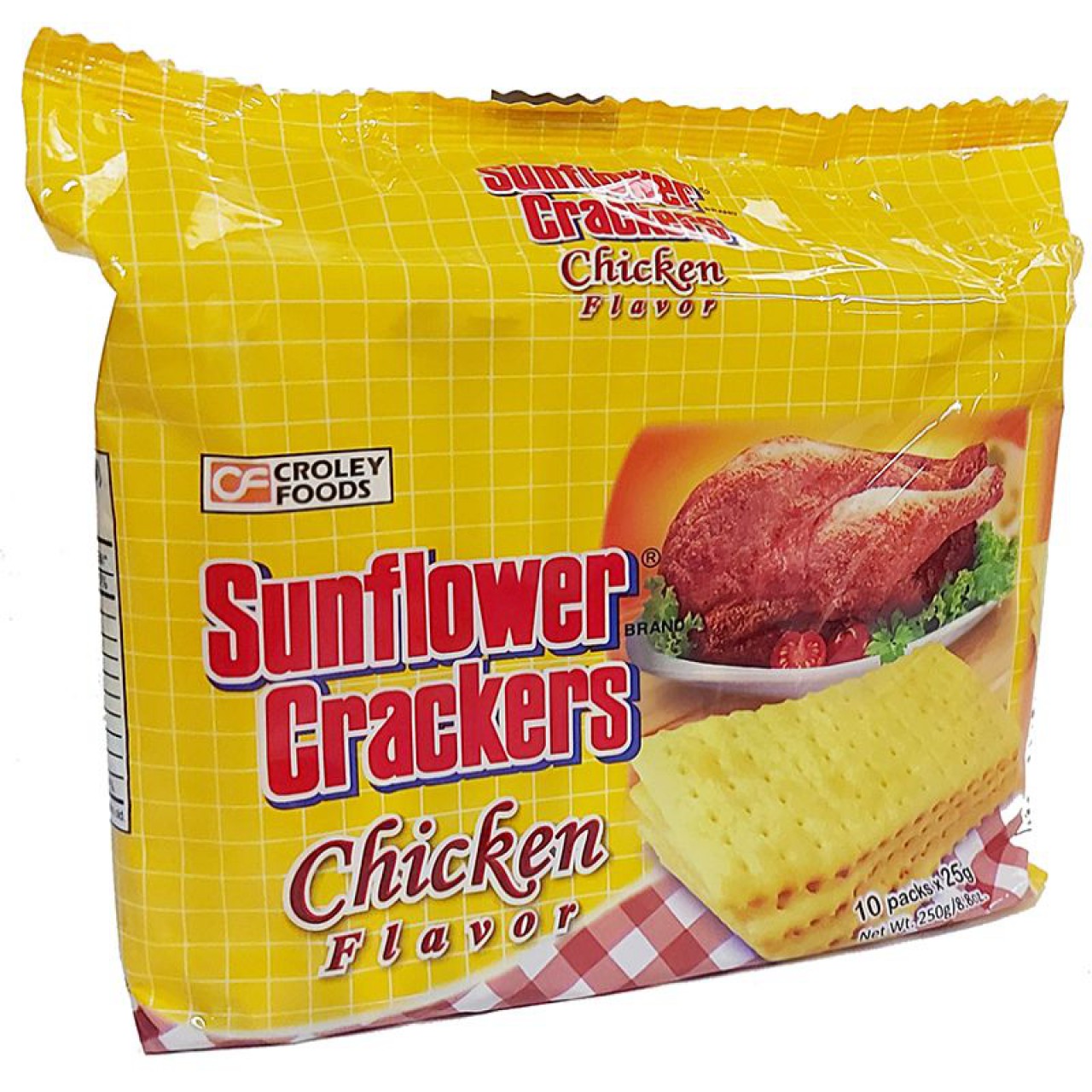 SUNFLOWER CRACKERS CHICKEN 25GX10S