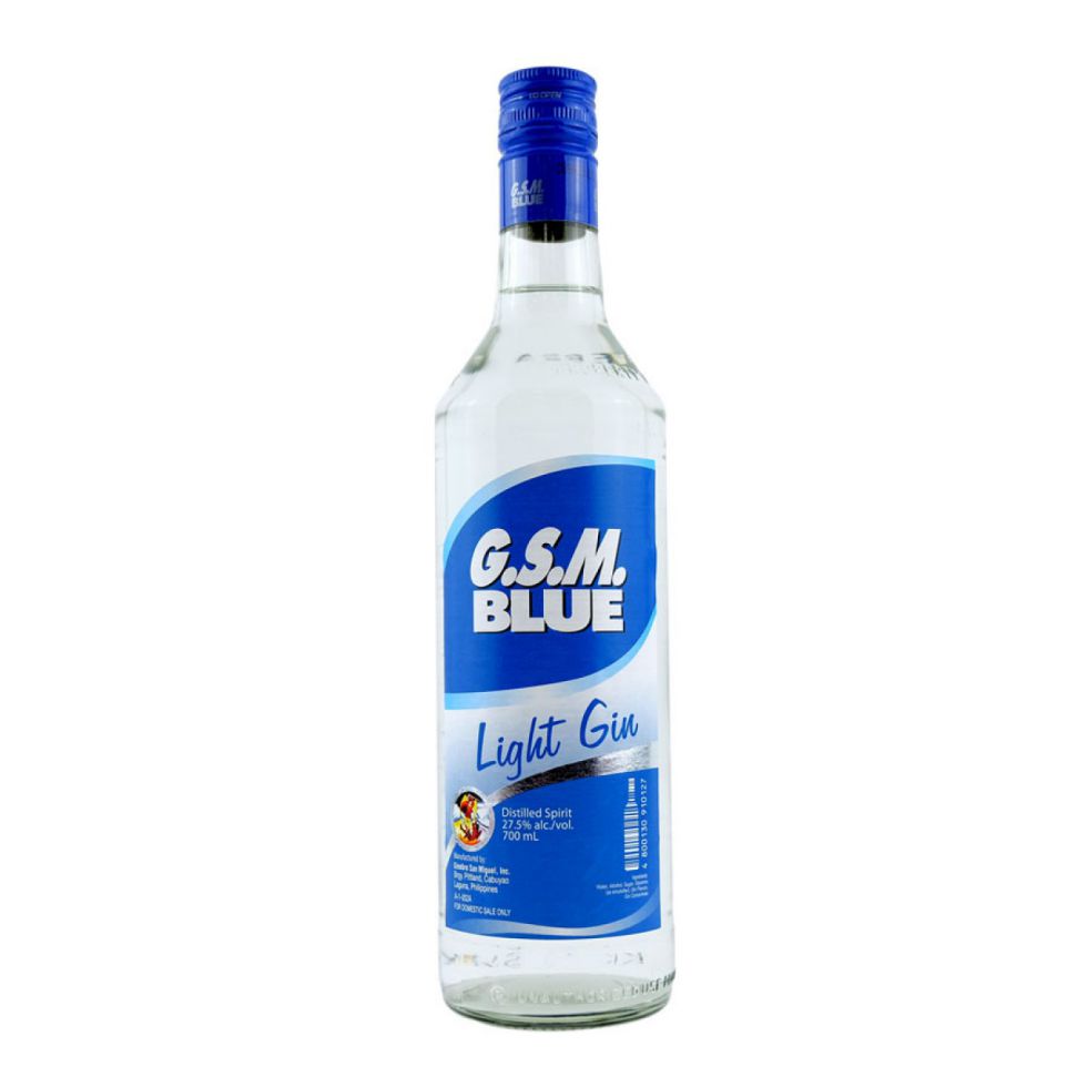 GINEBRA GSM BLUE LIGHT GIN 700ML