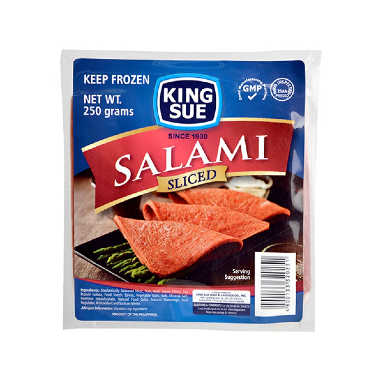 KING SUE COOKED SLAMI SLC 250G