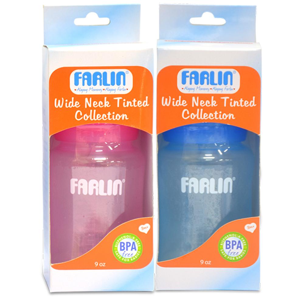 FARLIN WIDE NECK TINTED COLL 9