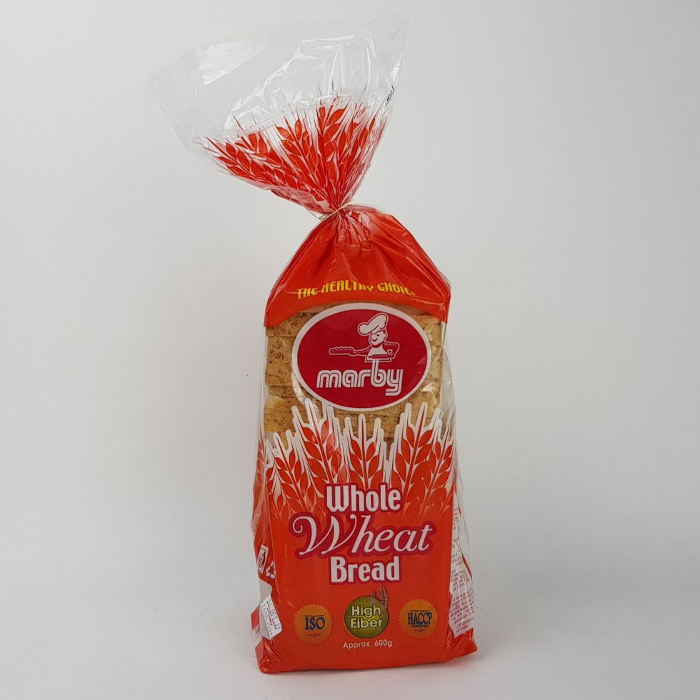 MARBY WHOLE WHEAT BREAD 600G