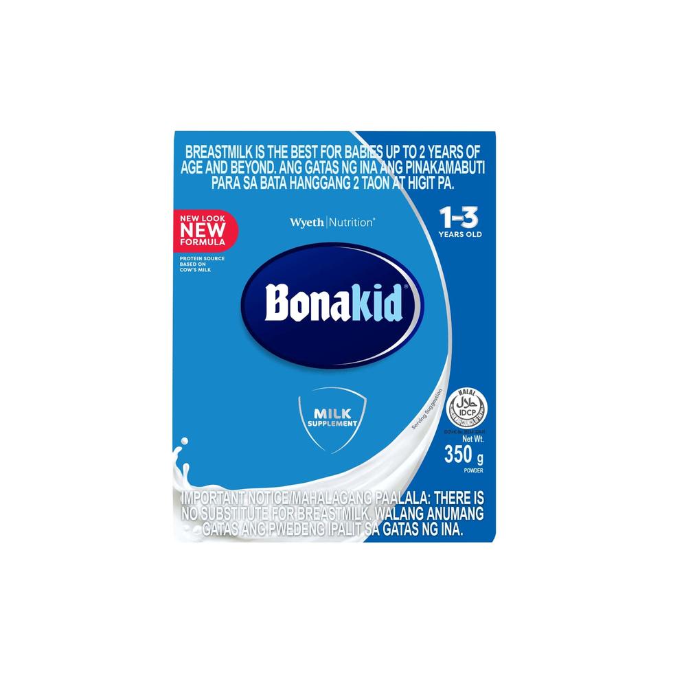 BONAKID MILK SUPPLEMENT 1 - 3 YEARS OLD  350G