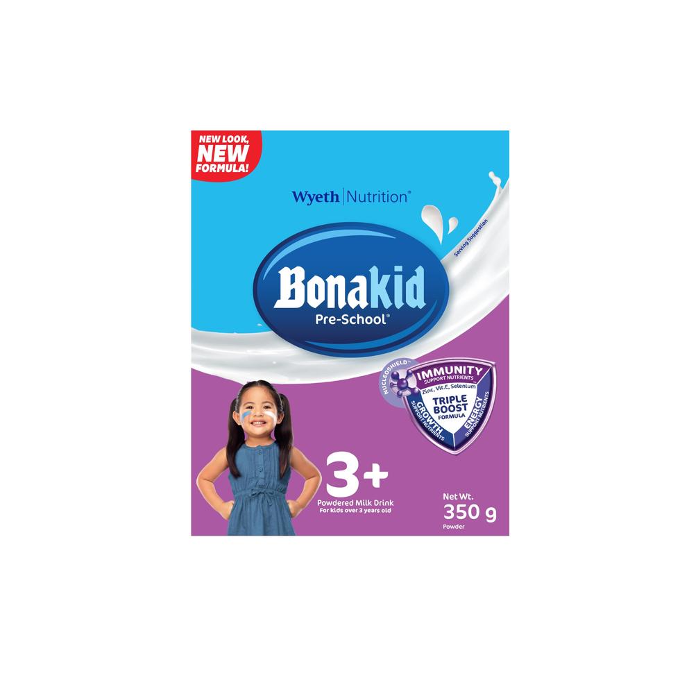 BONAKID PRE-SCHOOL 3+ POWDERED MILK DRINK  350G