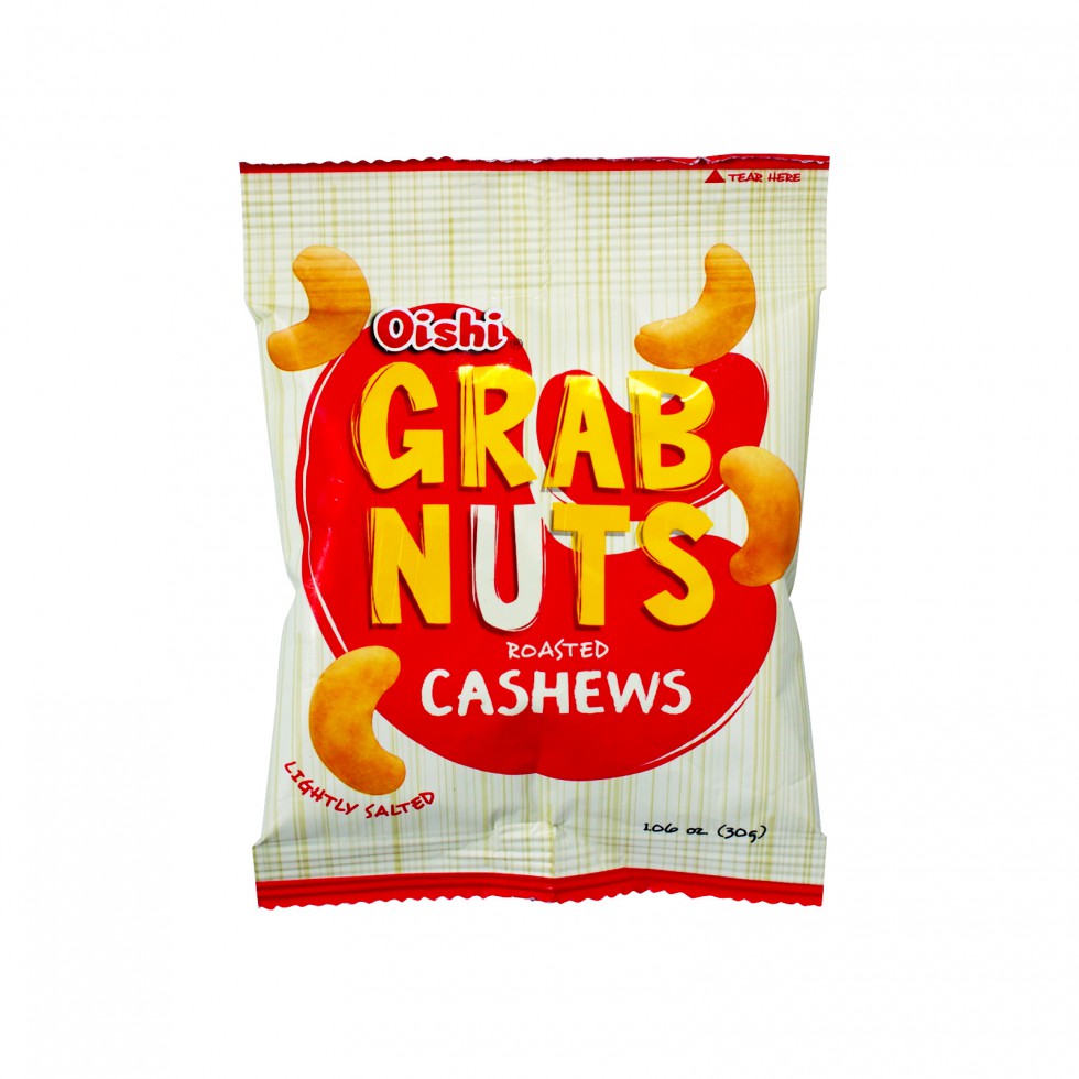 GROWERS TOASTED CASHEW NUT 30G  