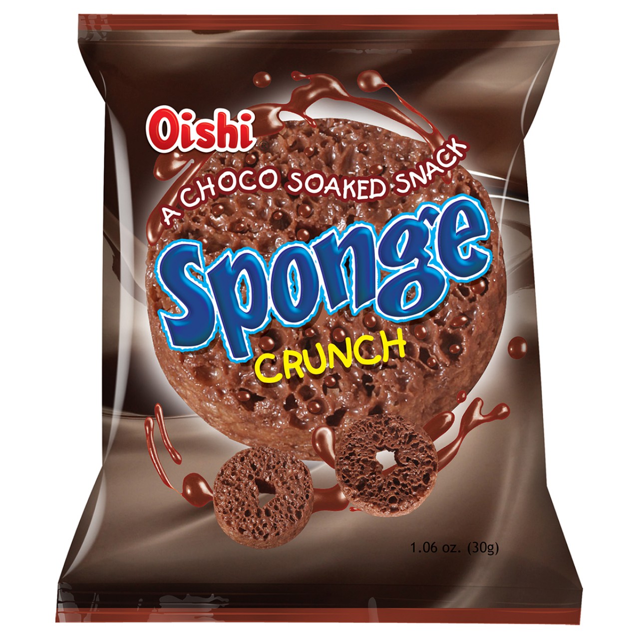 OISHI SPONGE CRUNCH CHOCOLATE 30G