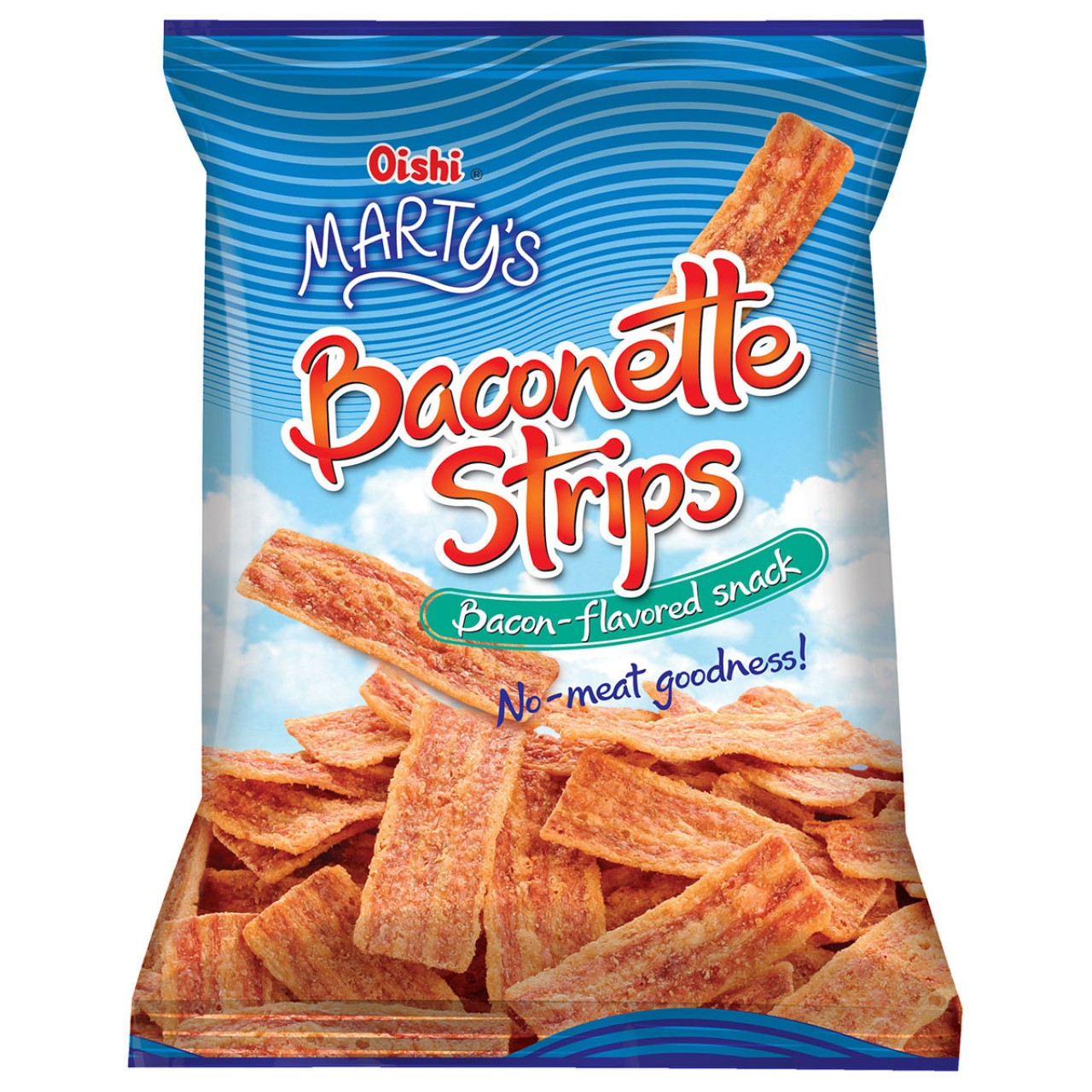 OISHI MARTYS BACONETTE STRIPS  90G
