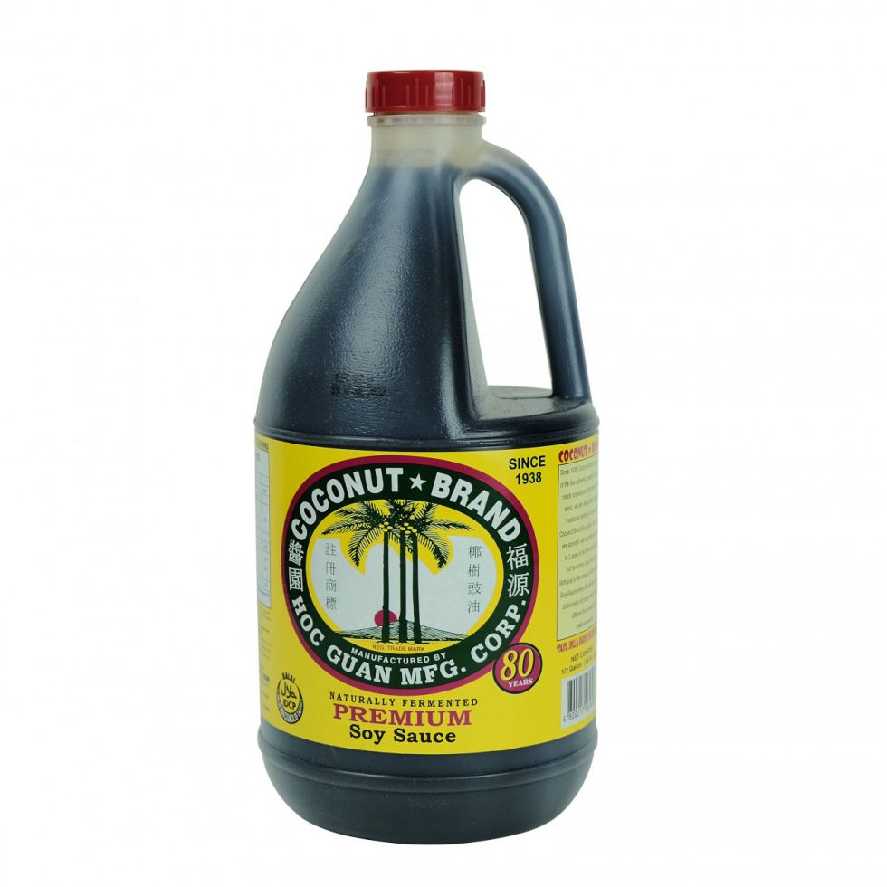 COCONUT BRAND PREMIUM SOY SAUCE 1/2 GAL