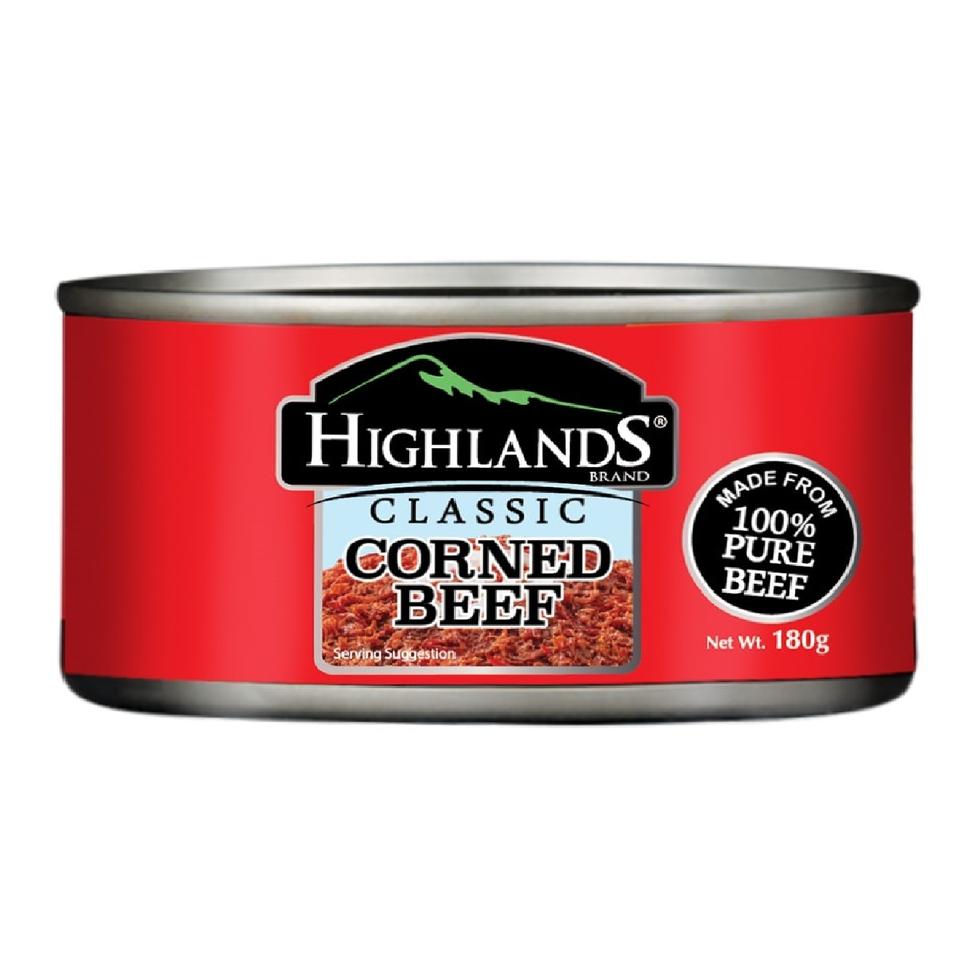 HIGHLANDS CLASSIC CORNED BEEF   180G 