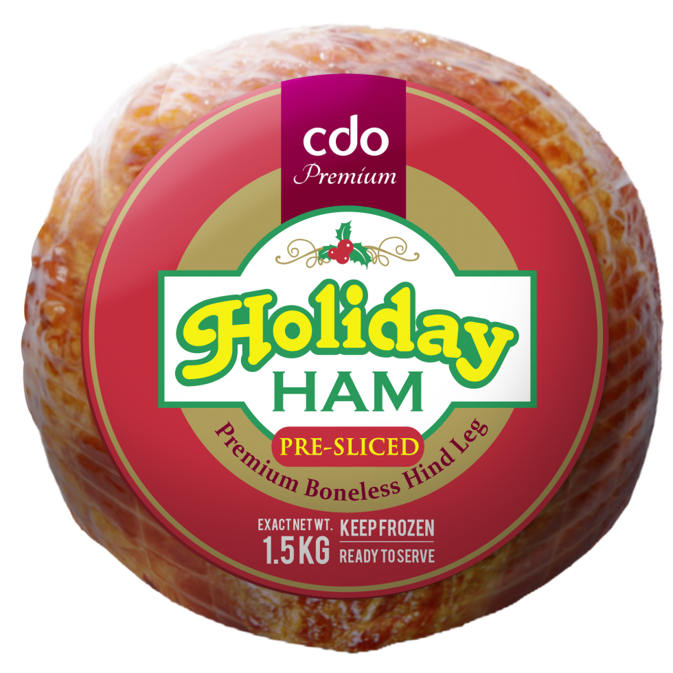 CDO HOLIDAY HAM PRE-SLICD1.5KG