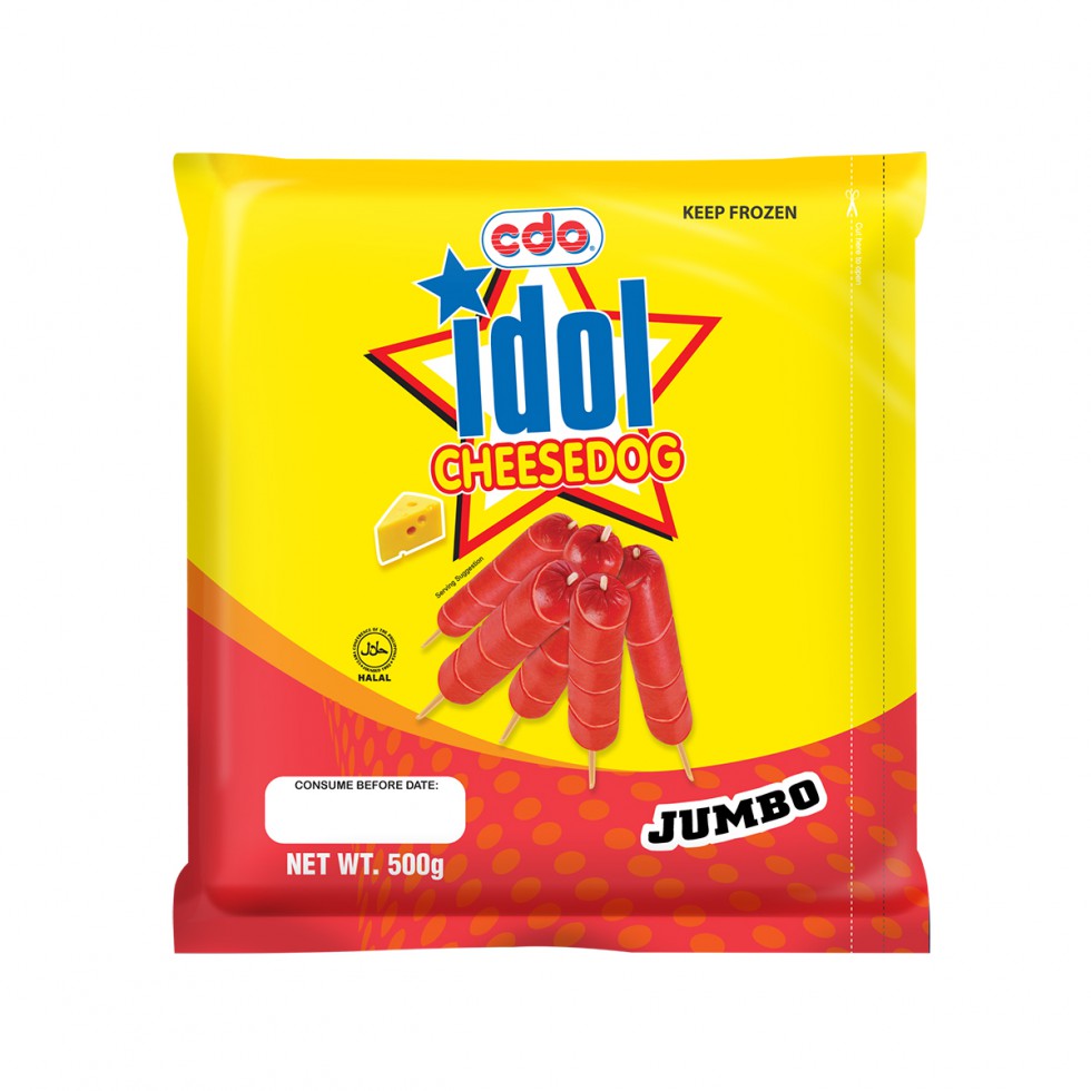 CDO IDOL CHEESEDOG JUMBO 500G