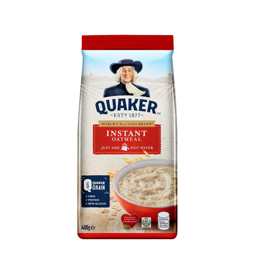 QUAKER INSTANT OATMEAL ORIGINAL 400G