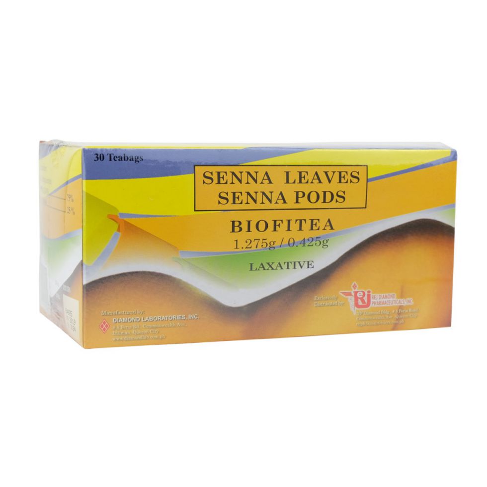 BIOFIT BIOFITEA LAXATIVE SENNA LEAVES 30S  1.275G
